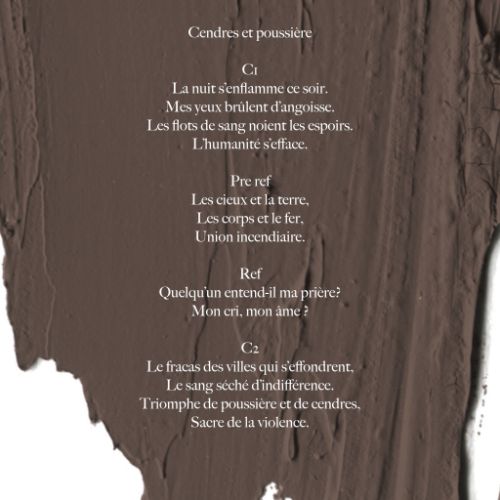 Cendres et poussières
