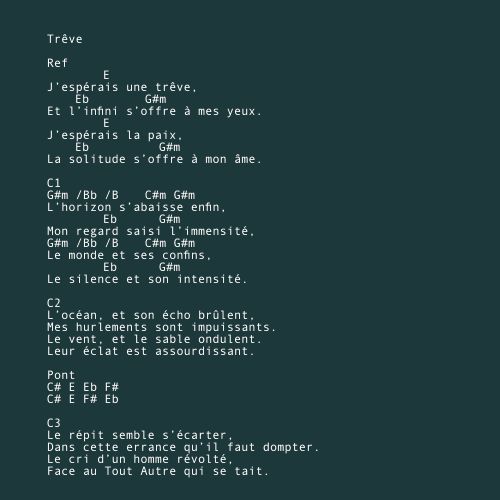 Trêve